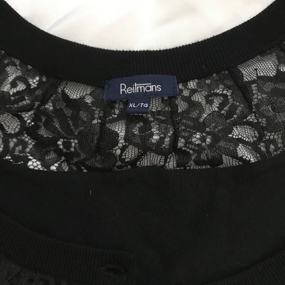 Black floral cartigan - Picture 3 of 3